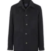 Jeffery Green Work Wear Coat – British made men's coat with real horn buttons and open cuffs