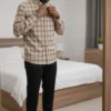 Model Wearing Check Shirt — Shop Jeffery Green's Premium Checked Shirt UK